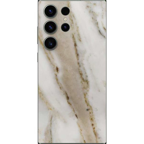 Vanilla Marble Galaxy S25 Ultra Skin